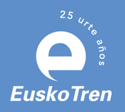 Website EuskoTren 25 aniversario